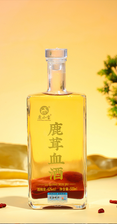 方瓶鹿茸血酒